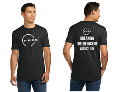Next Level Ring Spun Cotton Tee Free logo Black