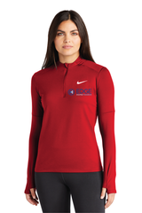 Edge Ladies Dri Fit 1/2 zip Top