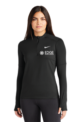 Edge Ladies Dri Fit 1/2 zip Top