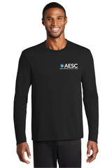 AESC Men’s Port & Company Long Sleeve Performance Blend Tee