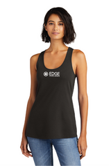 Edge Women's Black Racerback tank