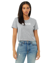 Edge Ladies Flowy Crop Top Tee
