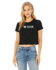 Edge Ladies Flowy Crop Top Tee