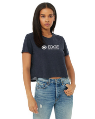 Edge Ladies Flowy Crop Top Tee