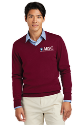 AESC Men’s Brooks Brothers Washable Merino V-Neck Sweater