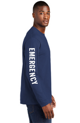 AESC Men's Long Sleeve Additional Departments Tee Navy
