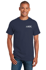 AESC Men’s Gildan – Ultra Cotton 100% Cotton T-Shirt Navy