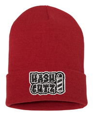 Hash Cutz Red Beanie
