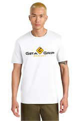 Mens White alt Logo Tee