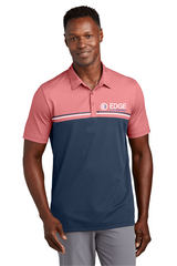 Edge Mens Sunset Blocked Polo