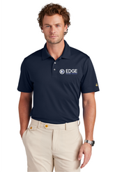 Edge Mens Mesh Pique Performance Polo