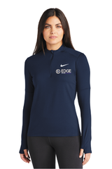 Edge Ladies Dri Fit 1/2 zip Top