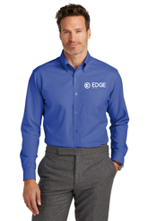 Edge Mens Wrinkle-Free Stretch Nailhead Shirt