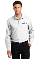 Edge Mens Long Sleeve Performance Staff Shirt