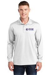 Edge Mens Long Sleeve Micropique Polo