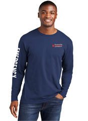 Powers Men's Long Sleeve Additional Departments Tee Navy