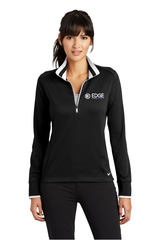 Edge Ladies Dri-FIT 1/2 Zip Cover-Up