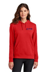 Edge Ladies Club Fleece Sleeve Swoosh Pullover Hoodie