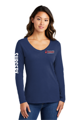 Powers Women’s Long Sleeve Department Tee Navy