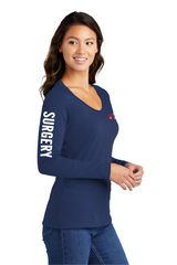 Powers Women’s Long Sleeve Department Tee Navy