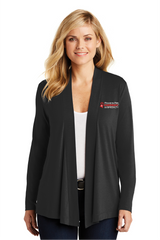 Powers Women’s Port Authority Open Cardigan Black