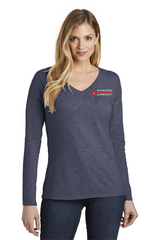 Powers Women’s District – Long Sleeve shirt Heathered Navy