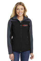 Powers Women’s Port Authority – Rain Jacket Battleship Grey