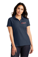 Powers Women’s Port Authority Core Classic Pique Polo River Blue Navy