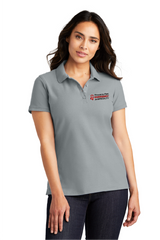 Powers Women’s Port Authority Core Classic Pique Polo Gusty Grey