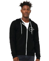 Mens Full Zip Hoodie Breaking the Silence