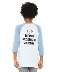 Youth 3/4 Baseball T F Fentanyl