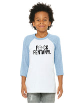 Youth 3/4 Baseball T F Fentanyl
