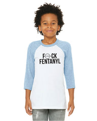 Youth 3/4 Baseball T F Fentanyl
