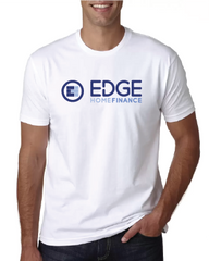 Edge Unisex White T shirt FULL color print