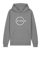 Unisex Free Heavy Weight Hoodie Grey