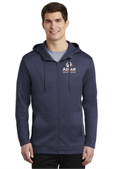 Aslan Nike Therm-Fit Full Zip Fleece Hoodie Navy
