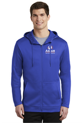 Aslan Nike Therm-Fit Full Zip Fleece Hoodie Royal