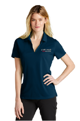 Nike Ladies Dri-FIT Navy Micro Pique 2.0 Polo