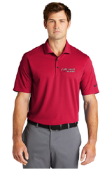 Nike Dri-FIT Red Micro Pique 2.0 Polo