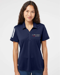 LMNHR Adidas Stripes Ladies Navy Polo