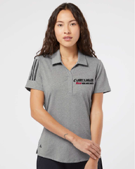 LMNHR Adidas Stripes Ladies Grey Polo