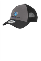 New Era - Snapback Contrast Front Mesh Cap - Charcoal/Black