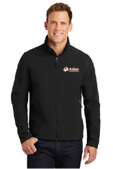 Aslan Black Mens Soft Shell Jacket