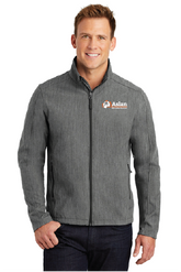 Aslan Grey Mens Soft Shell Jacket