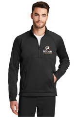 Aslan Venue Black Fleece 1/4 Zip Pullover
