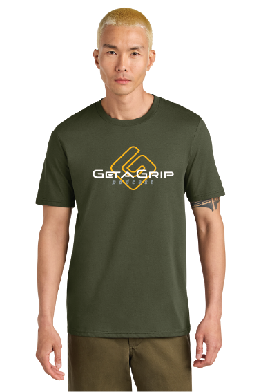 Mens Military Green OG Logo Tee