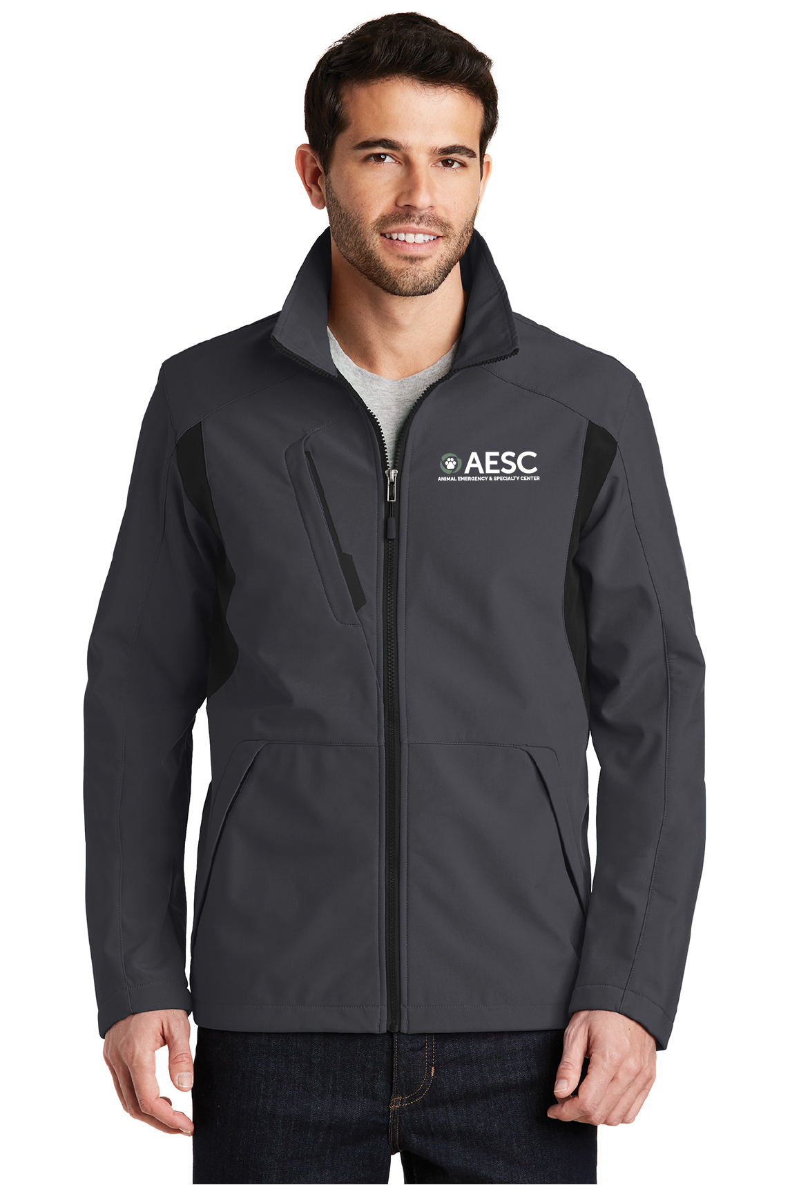 AESC Men’s Port Authority – Rain Aluminum Grey