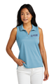 Edge Ladies TravisMathew Sleeveless Polo Brilliant Blue