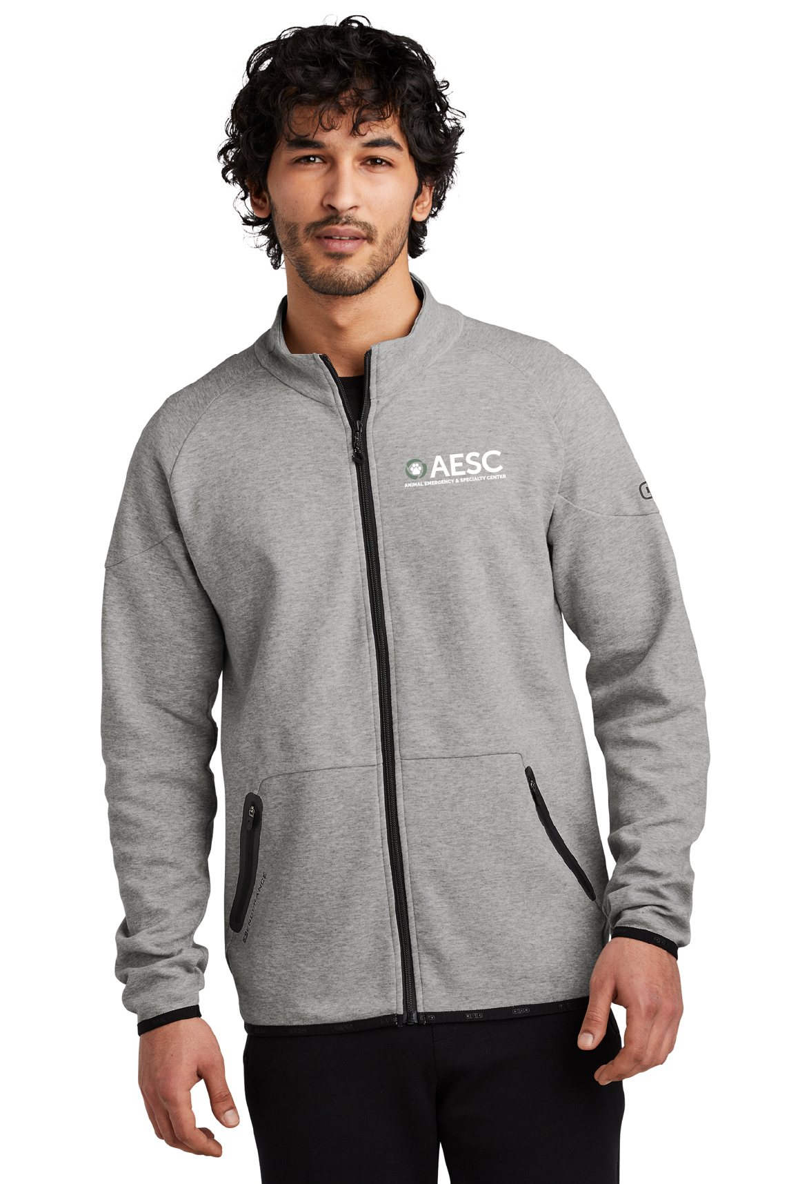 AESC Men’s OGIO – Jacket Aluminum Grey