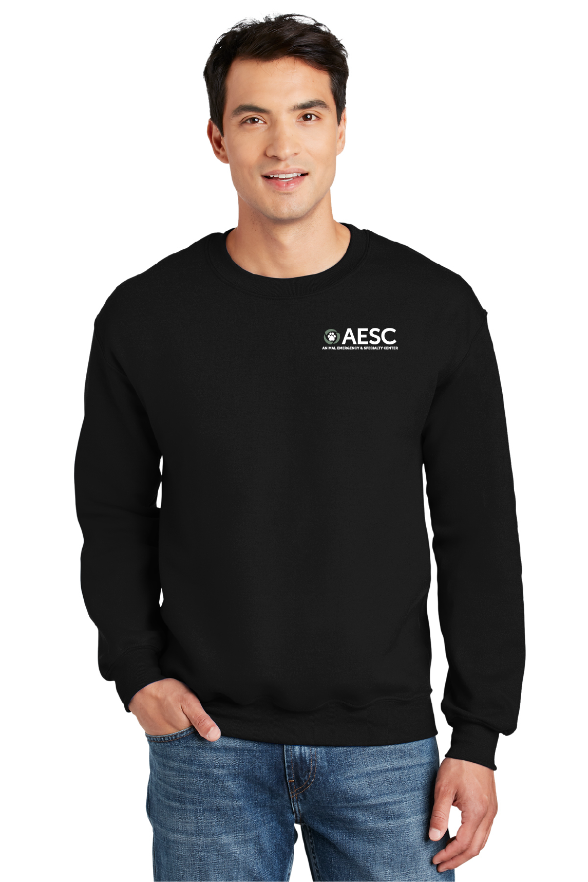 AESC Men’s Gildan Sweatshirt Black